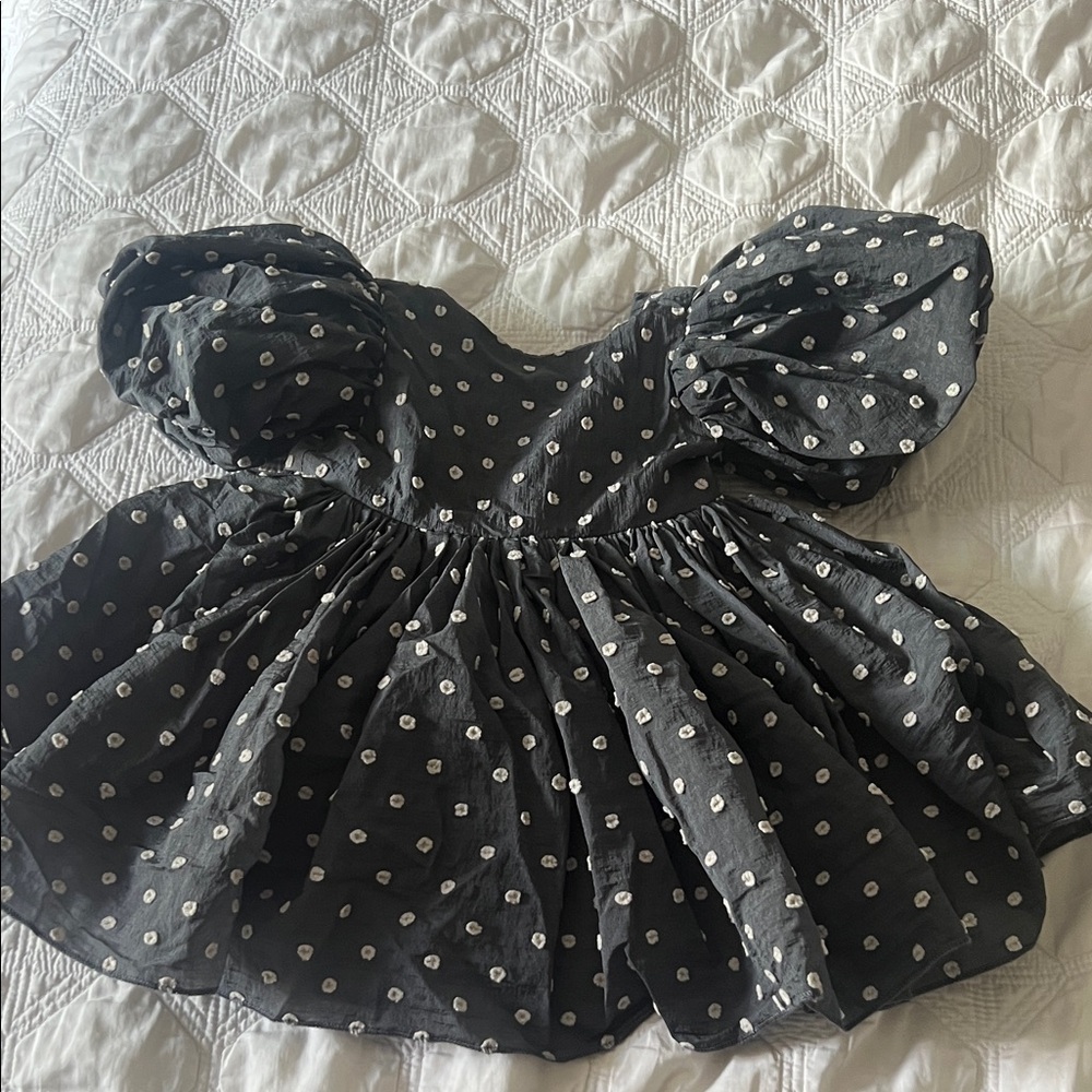Noralee blue/gray dress sz 18 months